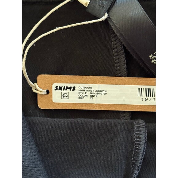 Skims Outdoor High Waist Leggings Onyx Size XS - Picture 7 of 8